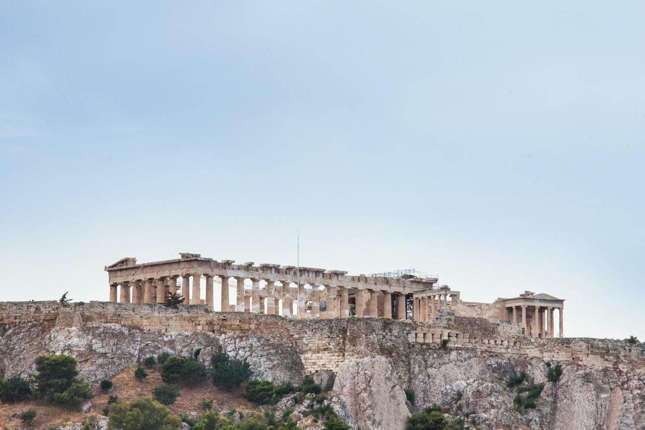 Cozy Penthouse With Stunning View To Acropolis! Appartement Athene Buitenkant foto