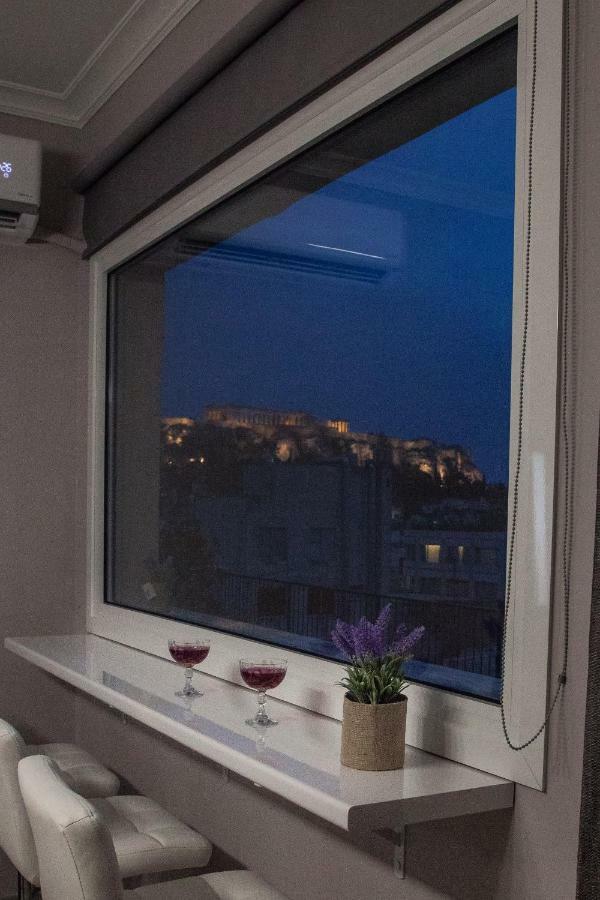 Cozy Penthouse With Stunning View To Acropolis! Appartement Athene Buitenkant foto